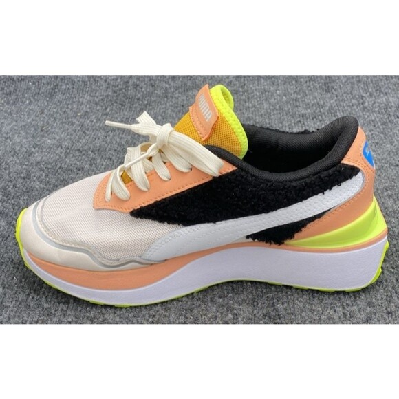 PUMA Low Rider Sneakers Women's Size 6.5 Casual Peach Black Neon Yellow - Picture 5 of 13